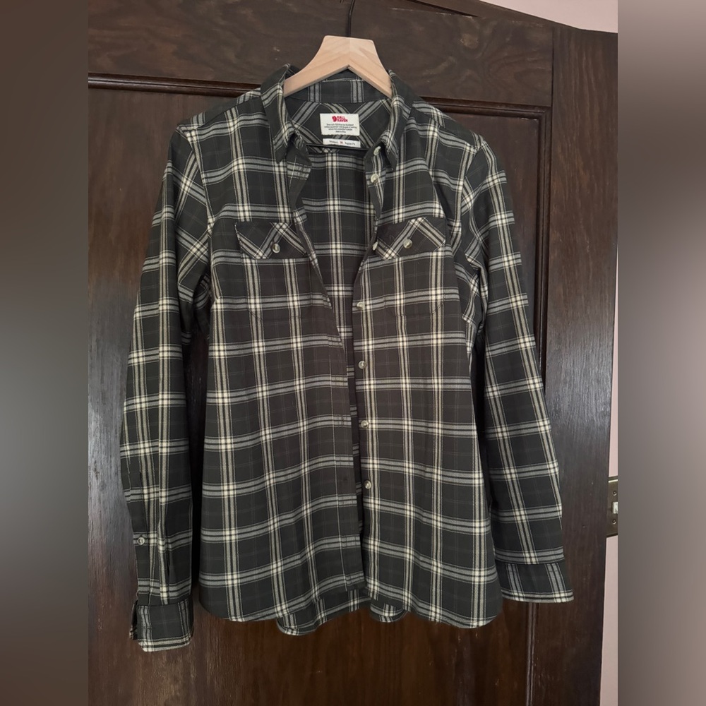 Fjallraven Women’s Fjallglim Stretch Shirt - Deep Forest